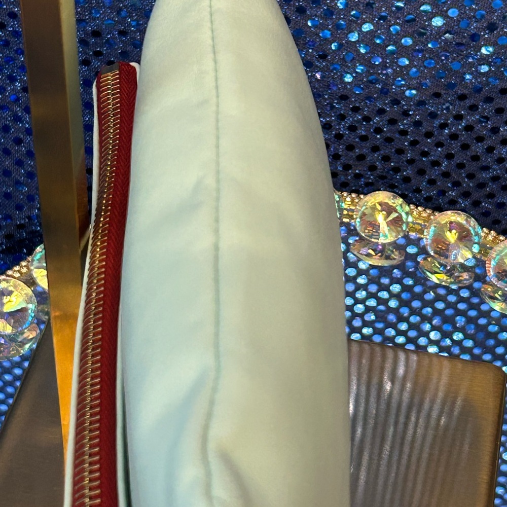 Dooney & Bourke Light Blue Crossbody Bag Approx. 8.5 . 7.5 - Picture 10 of 15